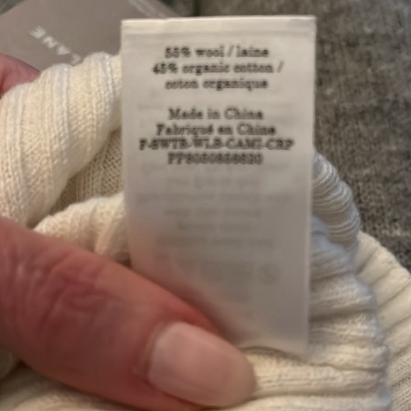 NWT (SET OF 2) Black & Off-White Everlane The Cotton Merino Cami (SOLD OUT)!!! - Picture 13 of 16